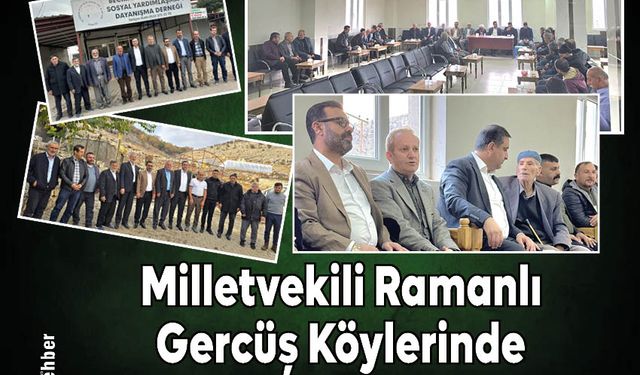 Milletvekili Ramanlı Gercüş Köylerinde